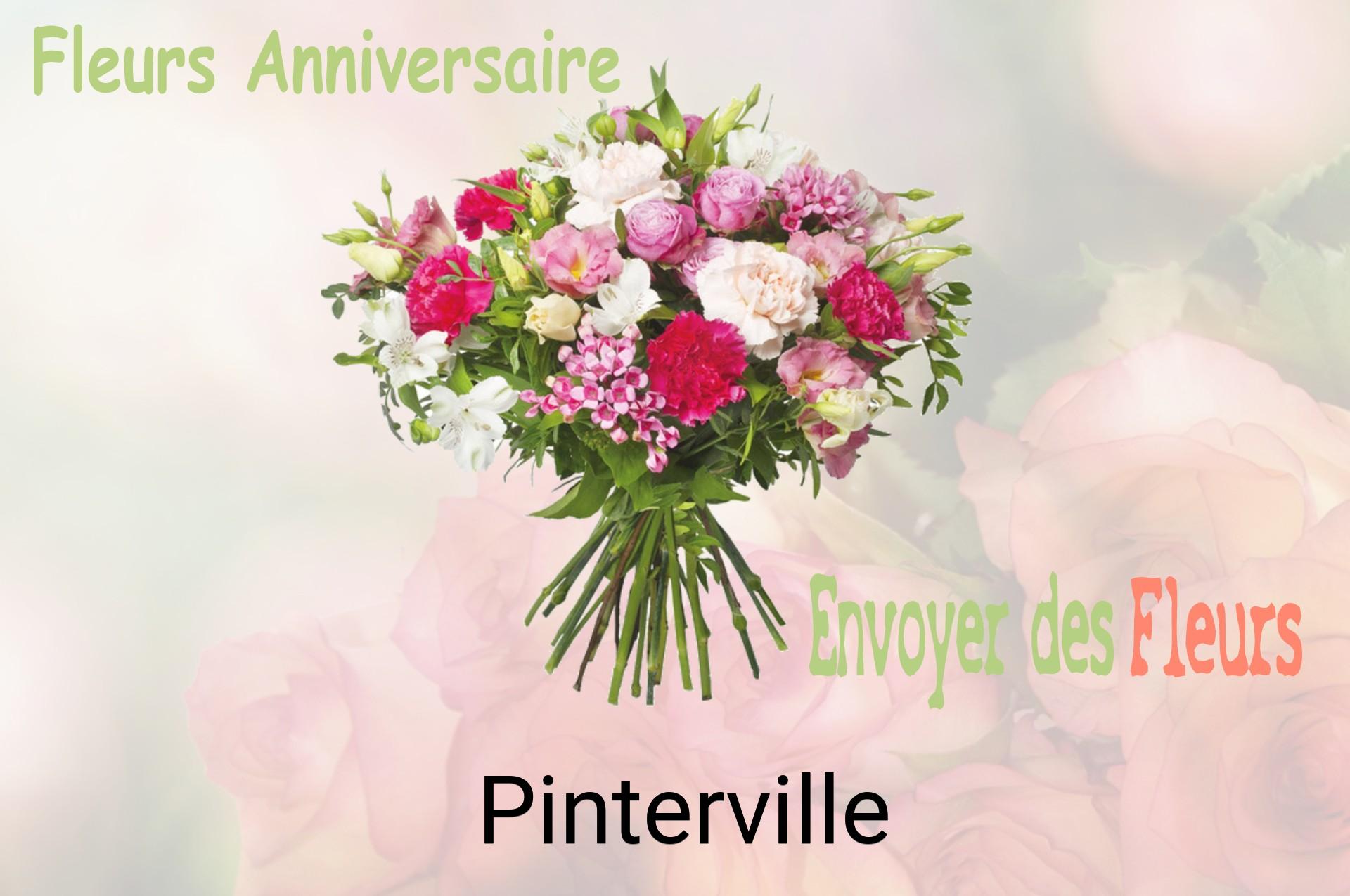 Bouquet de fleurs d’anniversaire livré à Pinterville